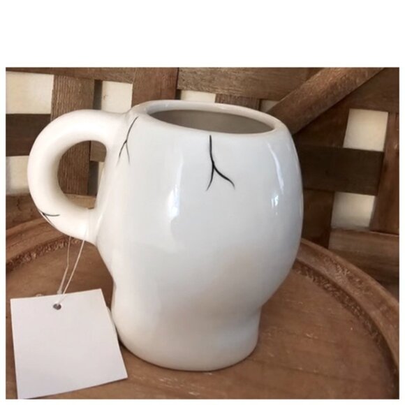 NEW Shelly Comiskey Halloween Skull Mug by Transpac - Picture 2 of 3